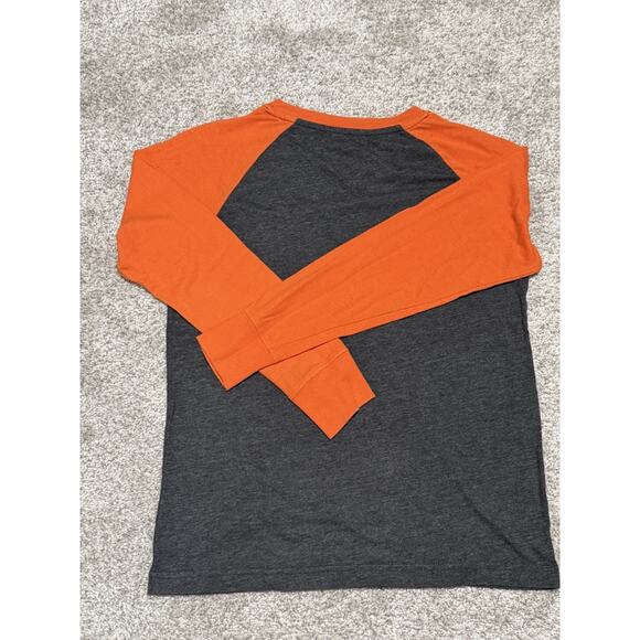 Realtree By Green Source Boy's Large 10/12 Long Sleeve T Shirt Orange Sleeves - Picture 5 of 5
